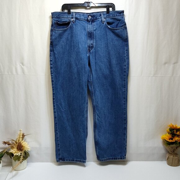 Levi's 550 Relaxed Fit Jeans W38 L29 High Rise 100% Cotton Denim Vintage Style - Picture 1 of 7